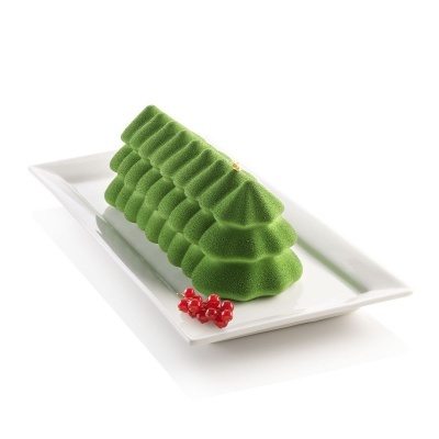 Forma Silicone 3D - Buche Sapin