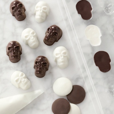 Moldes Chocolate Mini Skull