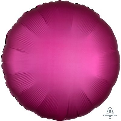 Balão Satin Redondo - Bordeaux