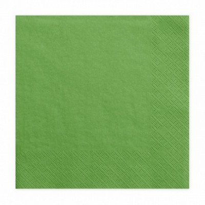 Guardanapos Verde 33*33,pk/20