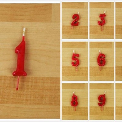 Vela Artesanal Vermelho