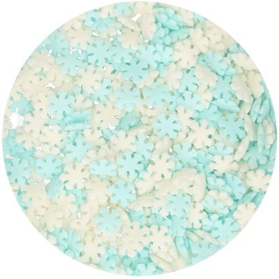 Sprinkles SnowFlakles White/blue