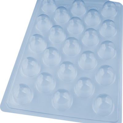 Forma de chocolate simples - Trufa Média