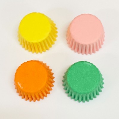 Formas Mini CupCake Coloridas, pk/200