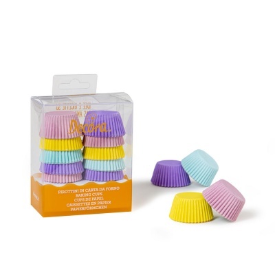 Formas Mini CupCake Pastel, pk/200