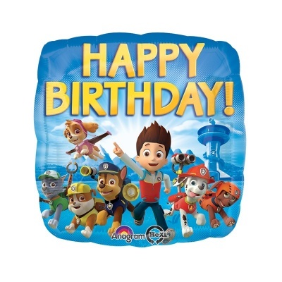 Balão Paw Patrol Happy Birth