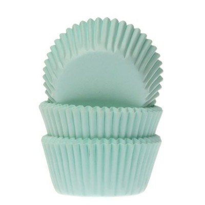 Formas Mini Cupake Menta pk/60, HOM