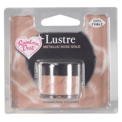 Po Edible Lustre - Metallic Rose Gold 3g