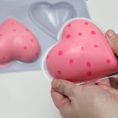 Forma Chocolate Especial 3 Partes - Coração 200gr