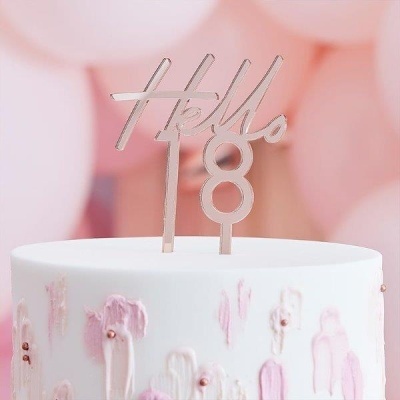 Cake Topper 18th Birthday
