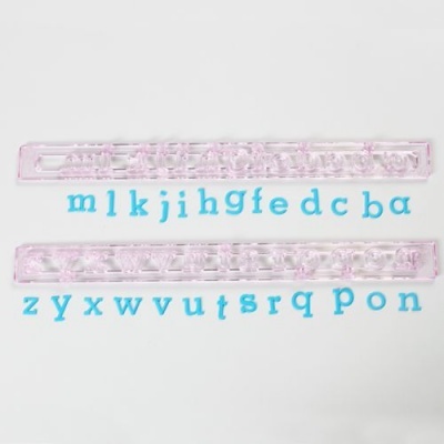 Cortador Alfabeto Baixo Relevo