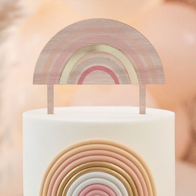 Cake Topper Rainbow