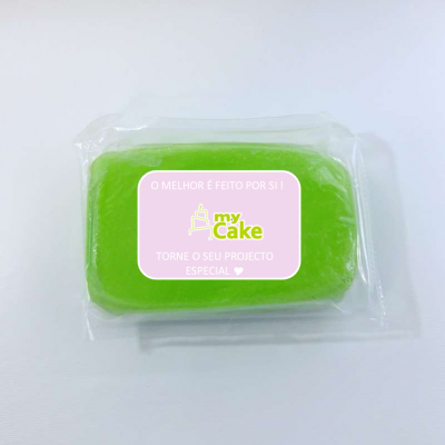 Pasta Açucar Verde Alface - 100gr