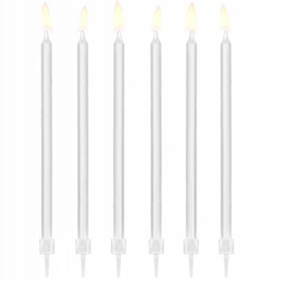 Velas Lisas Brancas 14cm, pk/12