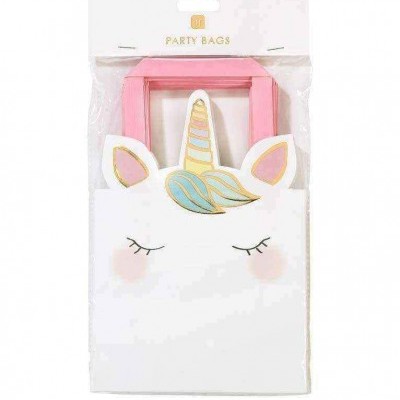 Saquinhos Papel Unicornio,pk/6