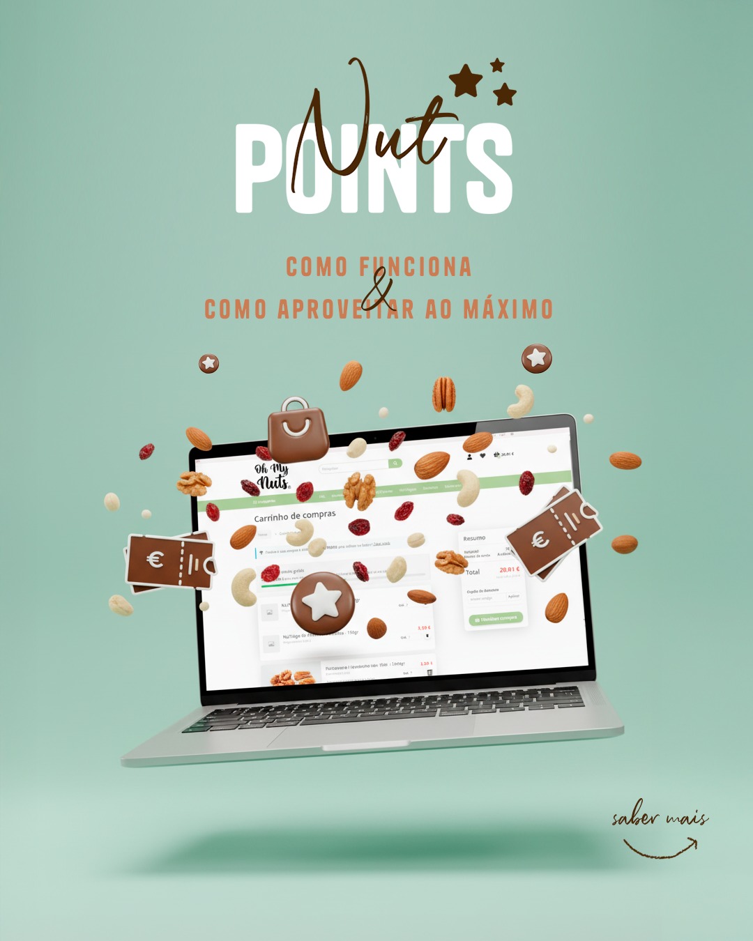 Nut Points: como funciona & como aproveitares ao máximo Nut Points: como funciona & como aproveitares ao máximo