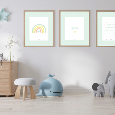 CONJUNTO 3 ILUSTRAÇÕES MENTA