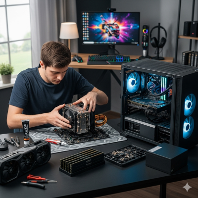 Montagem de computador Gamming