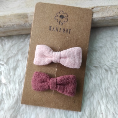 Conjunto 2 Ganchos Maria - Marsala e Salmão