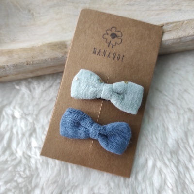 Conjunto 2 Ganchos Maria - Azul e Verde Menta