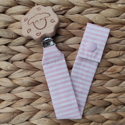 Prende-chupetas NANAQUI - Rosa