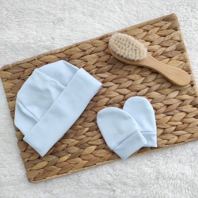 Conjunto Gorro e Luvas - Rosa