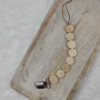 Prende-chupetas Urso