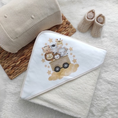 Toalha Banho Ben e os amiguinhos Pérola