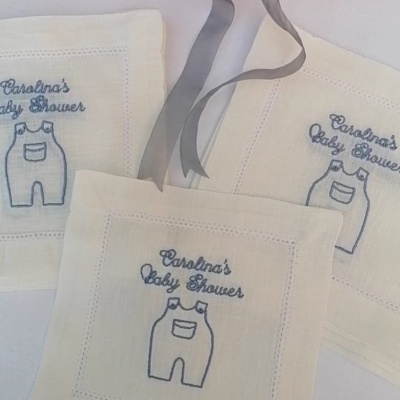 Conjunto de 4 Guardanapos de Cocktail Bayshower