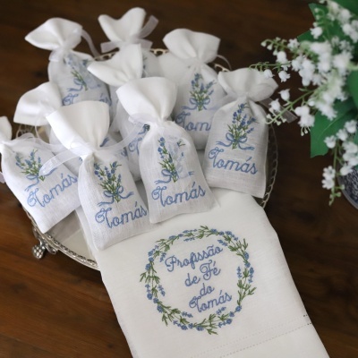 Toalha Coroa de Alfazema Profissão de Fé