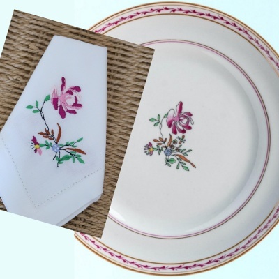 Guardanapo Flor Índias