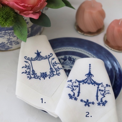 Guardanapo Pagode de Bambu ou Pagode Folhas