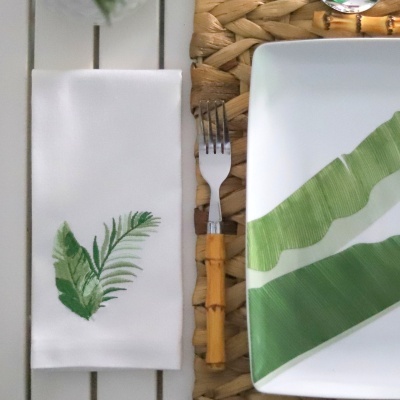 Guardanapo Folhas Tropicais