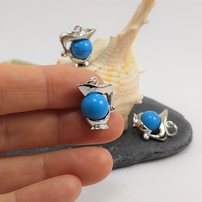 Pendente do signo Aquário com bola