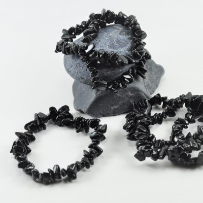 Pulseira Chip Turmalina Negra