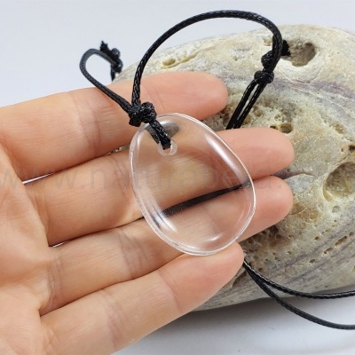 Colar com Quartzo Cristal (signo Virgem)