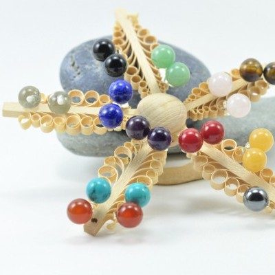 Brincos Bola Ametista com fecho em PRATA Brincos Bola Ametista com fecho em PRATA