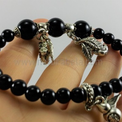 Pulseiras Onix e Jaspe Paisagem