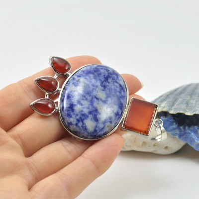 Pendente com pedras naturais estilo "Egipto" Pendente com pedras naturais estilo "Egipto"