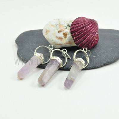 Pendente de Ametista facetado Pendente de Ametista facetado