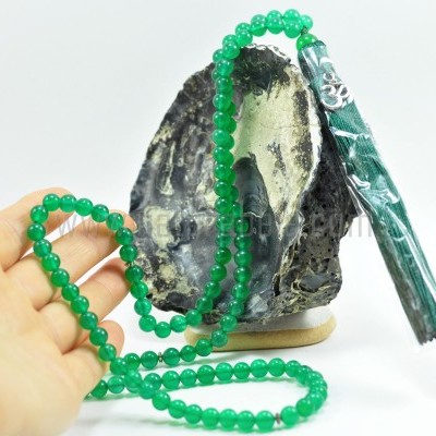 JAPAMALA de Jade Verde 6mm JAPAMALA de Jade Verde 6mm