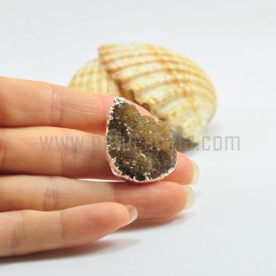 Pendente Drusa de Citrino