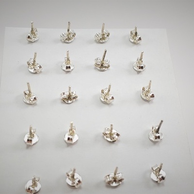 Brincos Prata com Cristais e Pedras Semi-Preciosas Brincos Prata com Cristais e Pedras Semi-Preciosas