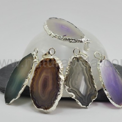 Pendente chapa de Ágata Pendente chapa de Ágata