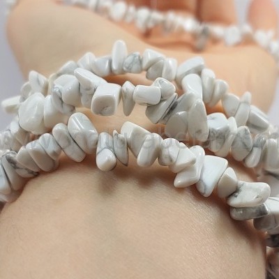 Pulseira CHIP Howlita Branca Pulseira CHIP Howlita Branca