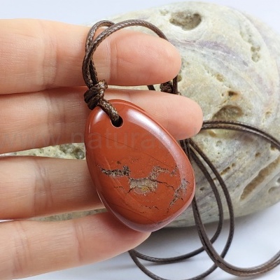 Colar com Jaspe Vermelho (signo Carneiro )