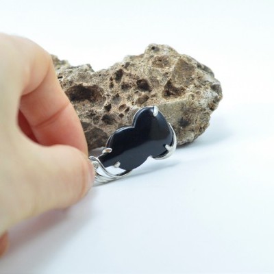 Pendente de Onix em formato guitarra Pendente de Onix em formato guitarra