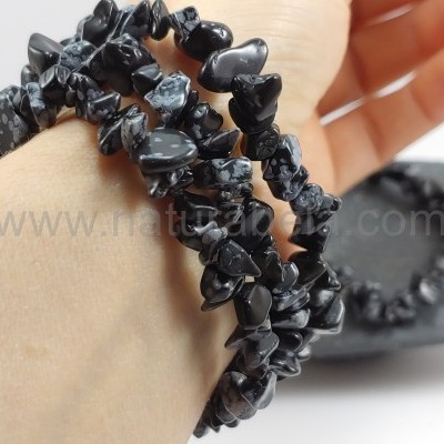 Pulseira CHIP Obsidiana nevada Pulseira CHIP Obsidiana nevada