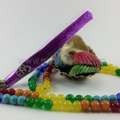 JapaMala 7 Chakras com Mantra e Símbolo OM JapaMala 7 Chakras com Mantra e Símbolo OM