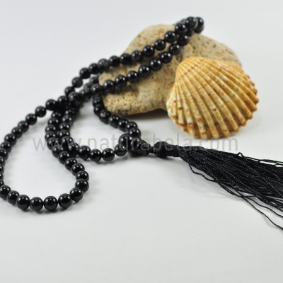 JapaMala Turmalina Negra 6 mm JapaMala Turmalina Negra 6 mm